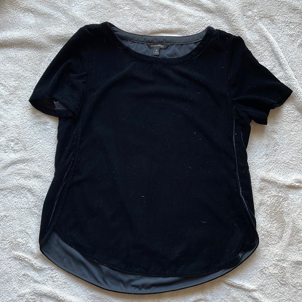 BR velour top